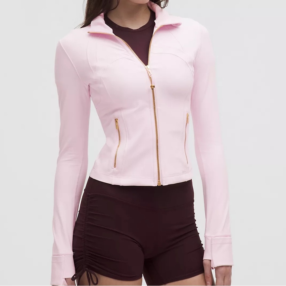 Lululemon Define Jacket Pink Organza